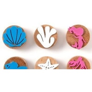Stemple drewniane syreny 6szt