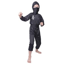 Strój dziecięcy - Czarny ninja - rozmiar L
