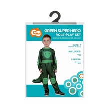 Strój superbohater zielony rozm. 98-104cm
