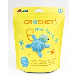 Stwórz własny breloczek szydełkowy Miętowy żółw