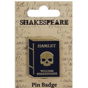 Szekspir Przypinka metalowa - Hemlet