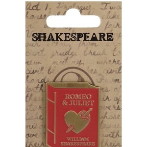 Szekspir Przypinka metalowa - Romeo i Julia