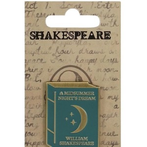 Szekspir Przypinka metalowa - Sen nocy letniej