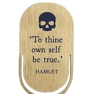 Szekspir Zakładka metalowa - Hamlet