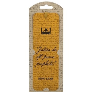 Szekspir Zakładka papierowa - Król Lear