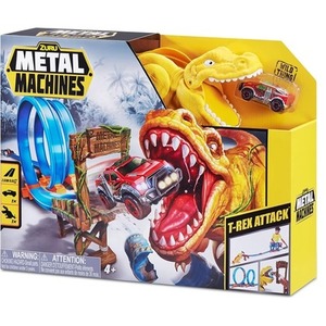 T-Rexa zestaw torów dinozaur petla zakręcony tor samochodowy+ autko