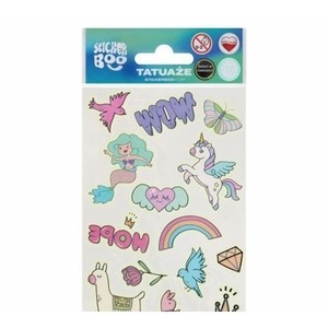 Tatuaż świecący w ciemności Girl