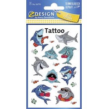 Tatuaże dla dzieci - Rekiny