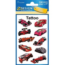 Tatuaże - Samochody wyścigowe