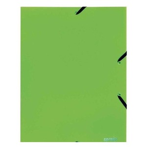 Teczka A4 z gumką jasno zielona