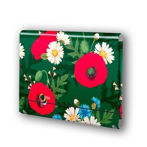 Teczka łamana A4 na gumkę Kwiaty polskie PENMATE