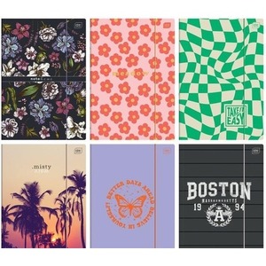 Teczka z gumką A4+ mix (10szt)