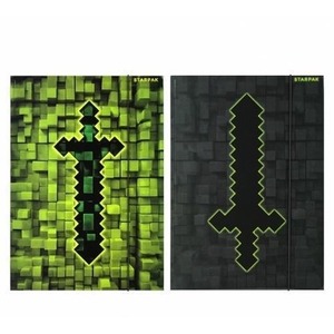 Teczka z gumką A4 Pixel Game mix