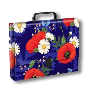 Teczka z rączką A4 Kwiaty polskie PENMATE