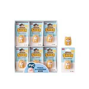 Temperówka i gumka do ścierania Piesek