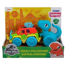 Toomies pojazd Chase & Roll Jurassic World TOMY