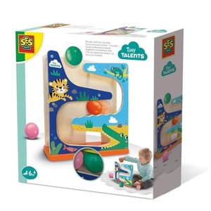 Tor Krokodyl z drewnianą piłką