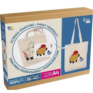 Torba do malowania Capybara 38x42cm