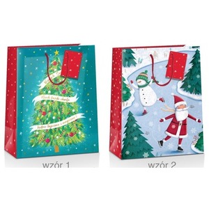 Torba prezentowa Boże Narodzenie 33x10x45cm MIX