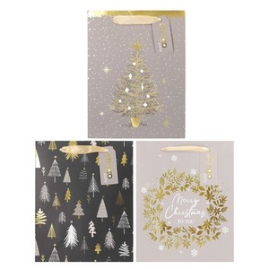 Torba prezentowa Święta 18x23x10cm mix STRIGO