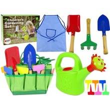 Torba z narzędziami ogrodowymi dla dzieci zielona