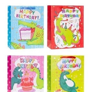 Torebka ozdobna 18x23x8cm brokat mix ROZETTE