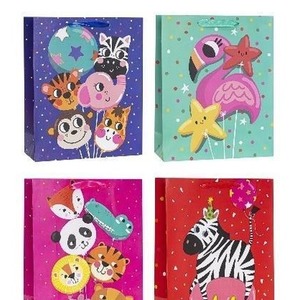 Torebka ozdobna 26x32x10cm dziecięce mix ROZETTE