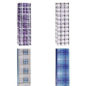 Torebka ozdobna na butelkę 11x38x11cm mix ROZETTE