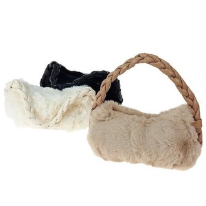 Torebka pluszowa na ramię 30x18x8cm MIX