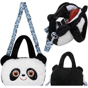 Torebka pluszowa panda