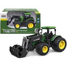 Traktor 1:24 zielony