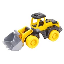 Traktor czarno-żółty