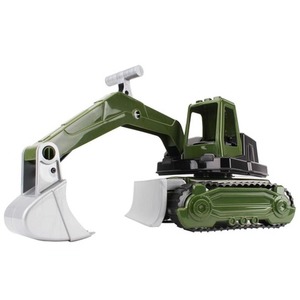 Traktor zielony na gąsienicach