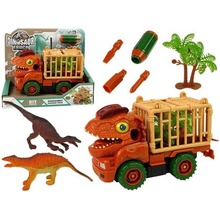 Transporter Dinozaur do rozkręcania pomarańczowy
