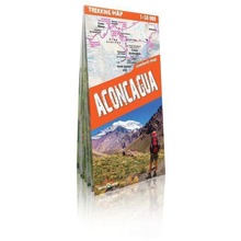 Trekking map Aconcagua 1:50 000 mapa