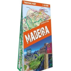 Trekking map Madeira 1:50 000 lam w.2025