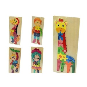 Układanka drewniana MIX