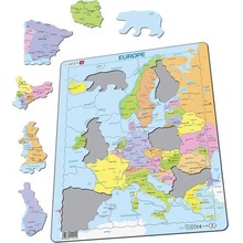 Układanka Mapa Europa polityczna Maxi