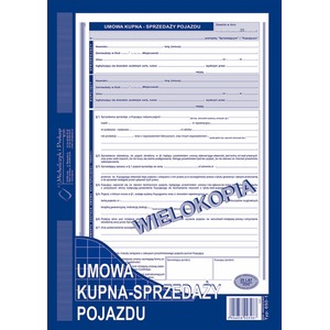 Umowa kupna - sprzedaży pojazdu 650-1