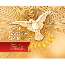 Veni Sancte Spiritus. Pamiątka bierzmowania - czer