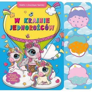 W krainie jednorożców. Książka z drewnianymi figurkami