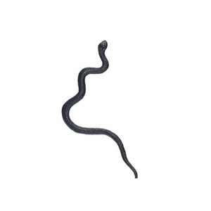 Wąż plastikowy 18cm czarny 12szt