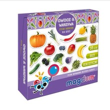 Warzywa i owoce - zestaw magnesów