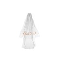 Welon z napisem Bride to be biały 63cm