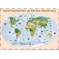Świat. Mapa ścienna Polska Niezwykła Junior