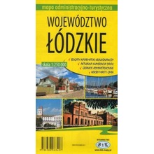 Województwo Łódzkie Mapa administracyjno-turystyczna