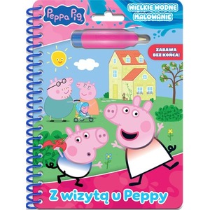 Z wizytą u Peppy. Świnka Peppa. Wielkie wodne malowanie