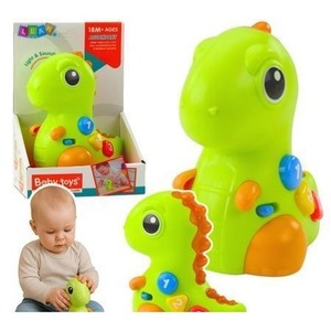 Zabawka interaktywna Dinozaur na kółkach