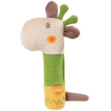 Zabawka z piszczałką Żyraf Lotta 17 cm