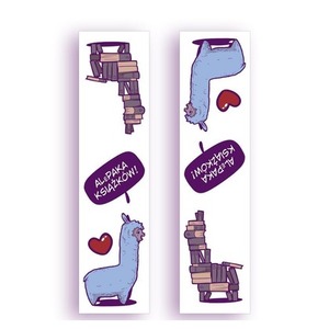 Zakładka kartonowa Al(e)paka książek